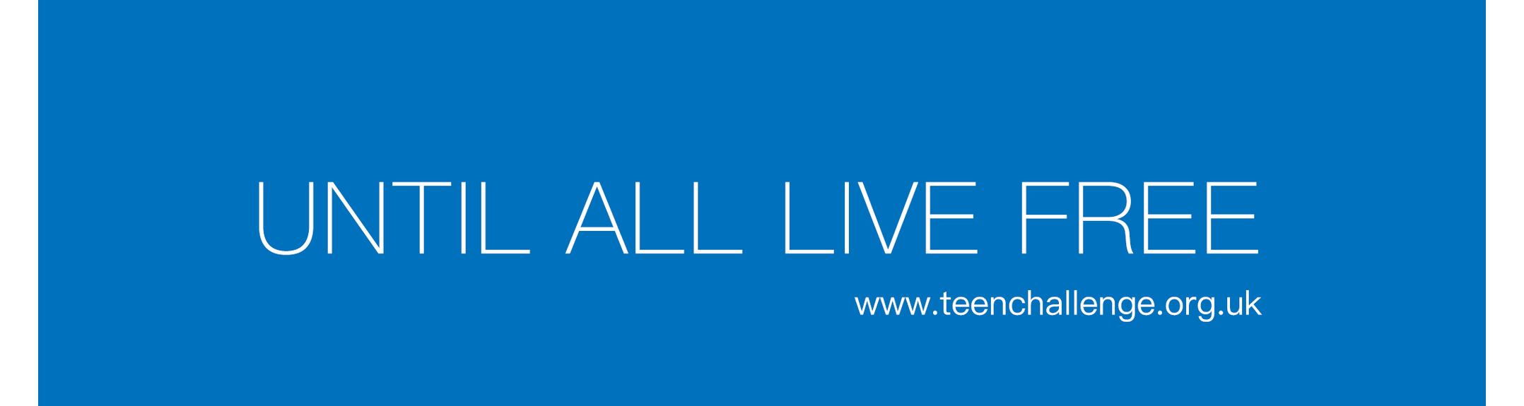 Teen Challenge Uk banner