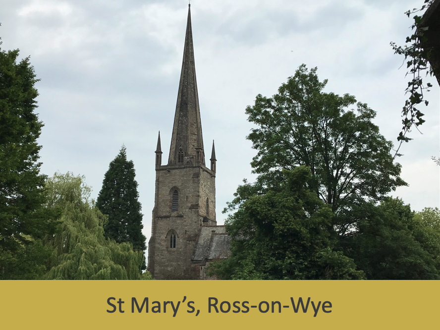 The Parochial Church Council Of The Ecclesiastical Parish Of St Mary The Virgin Ross-on-wye banner