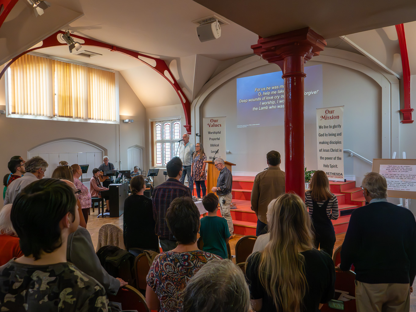 Bethesda Baptist Church Felixstowe banner