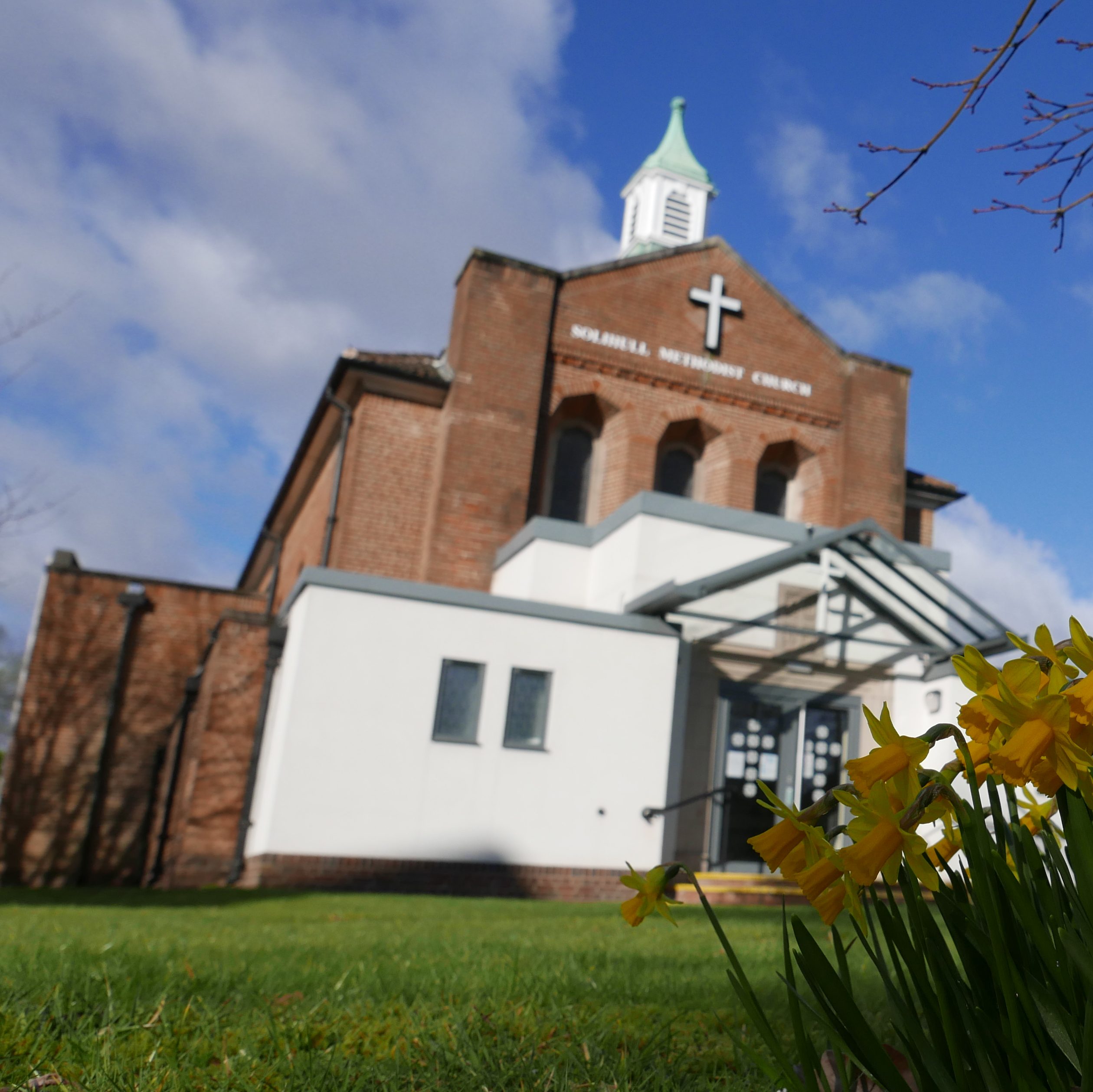 Solihull Methodist Church banner