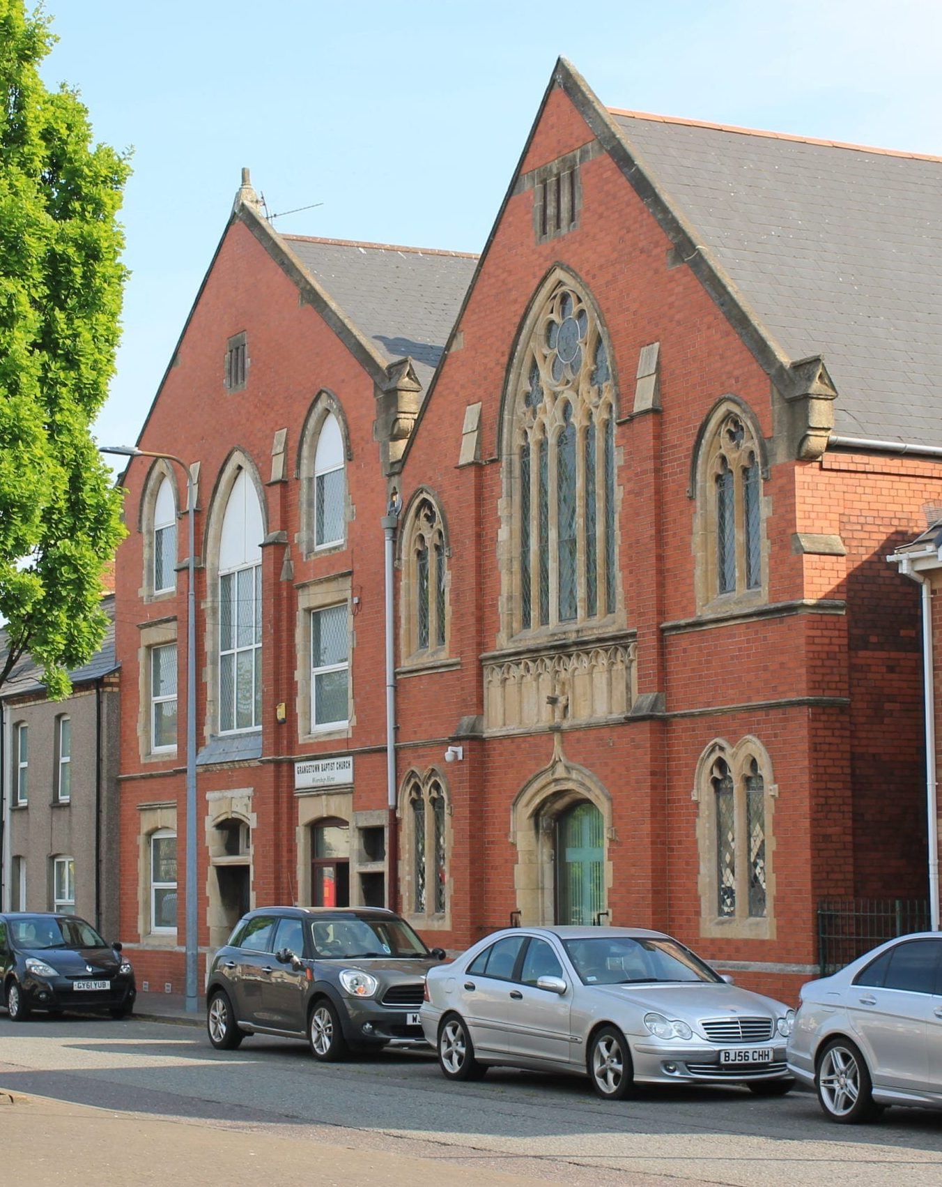 Grangetown Baptist Church banner