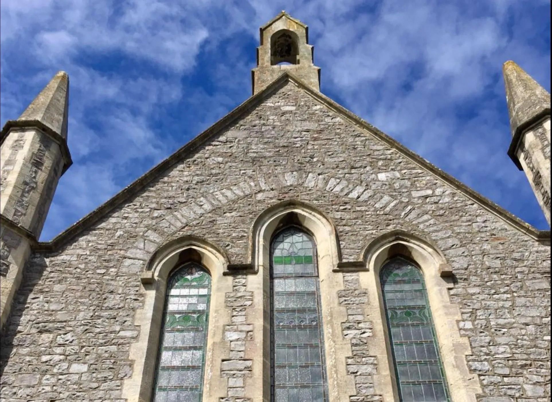 Langford Evangelical Church banner
