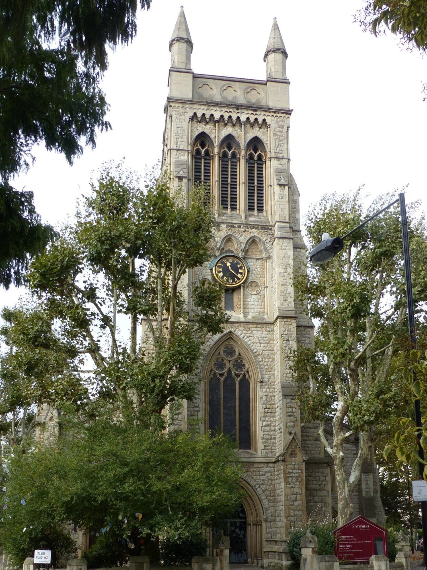 The Parochial Church Council Of The Ecclesiastical Parish Of St. Stephen With St. Luke, Paddington banner