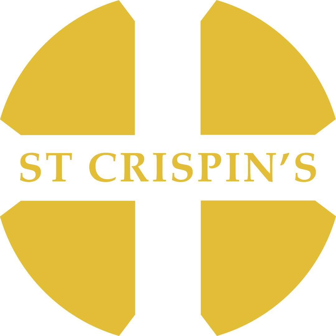 ST CRISPIN'S CHURCH banner