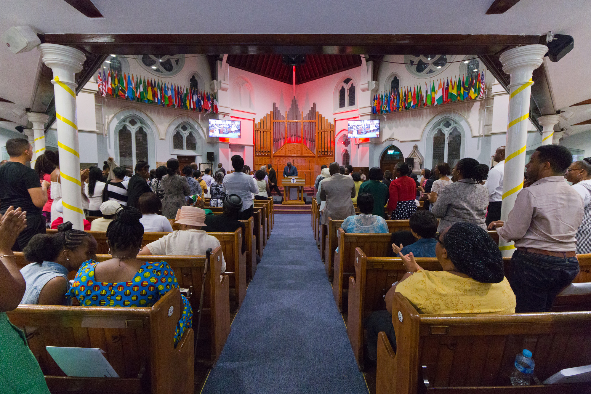 The New Testament Assembly banner