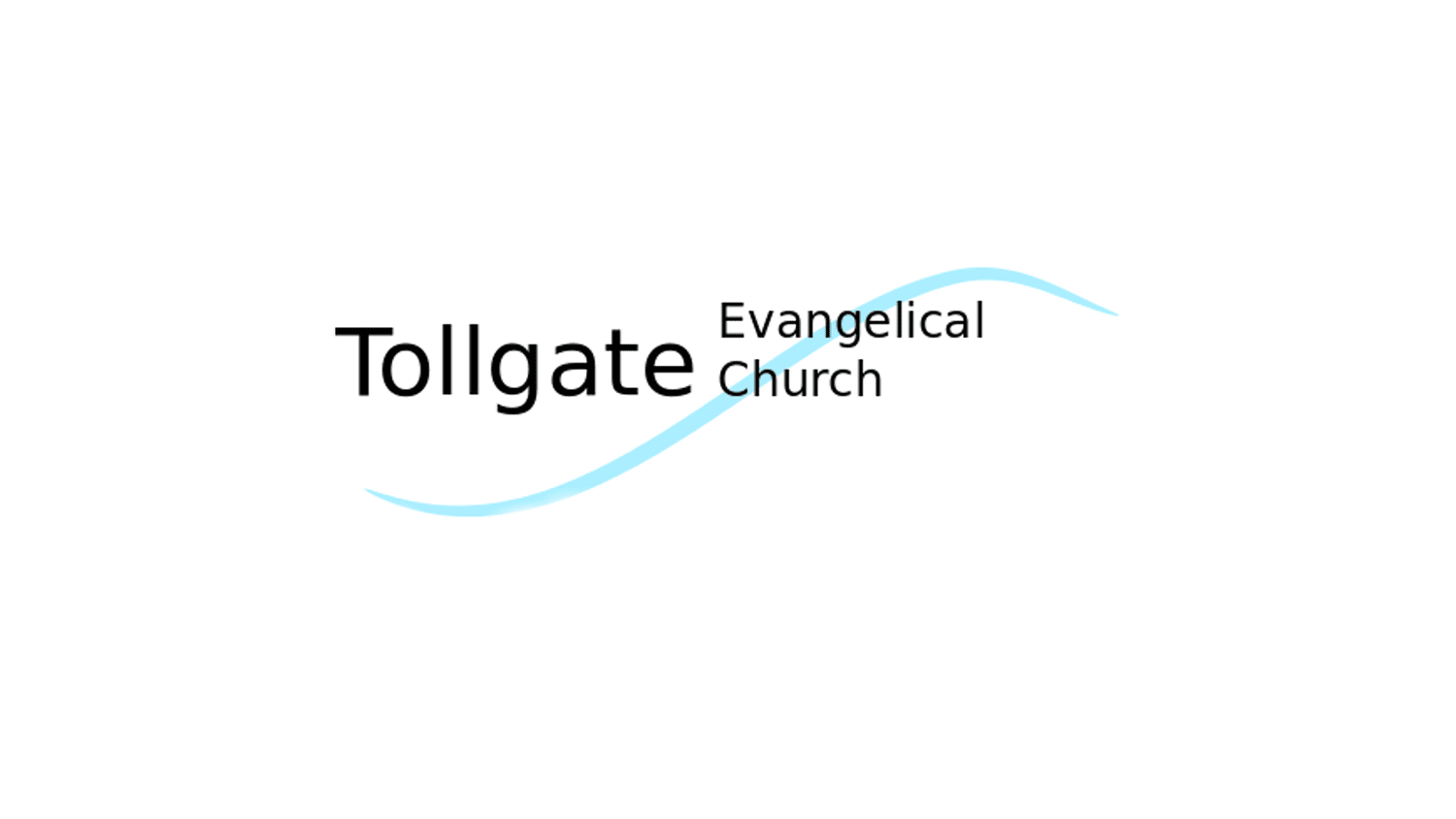 Tollgate Evangelical Church banner