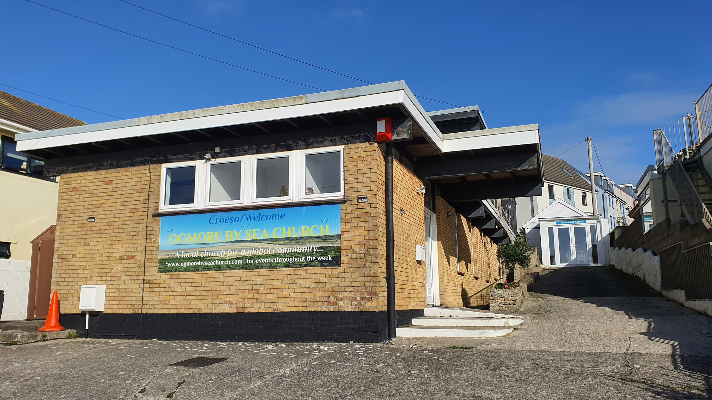 Ogmore By Sea Church banner