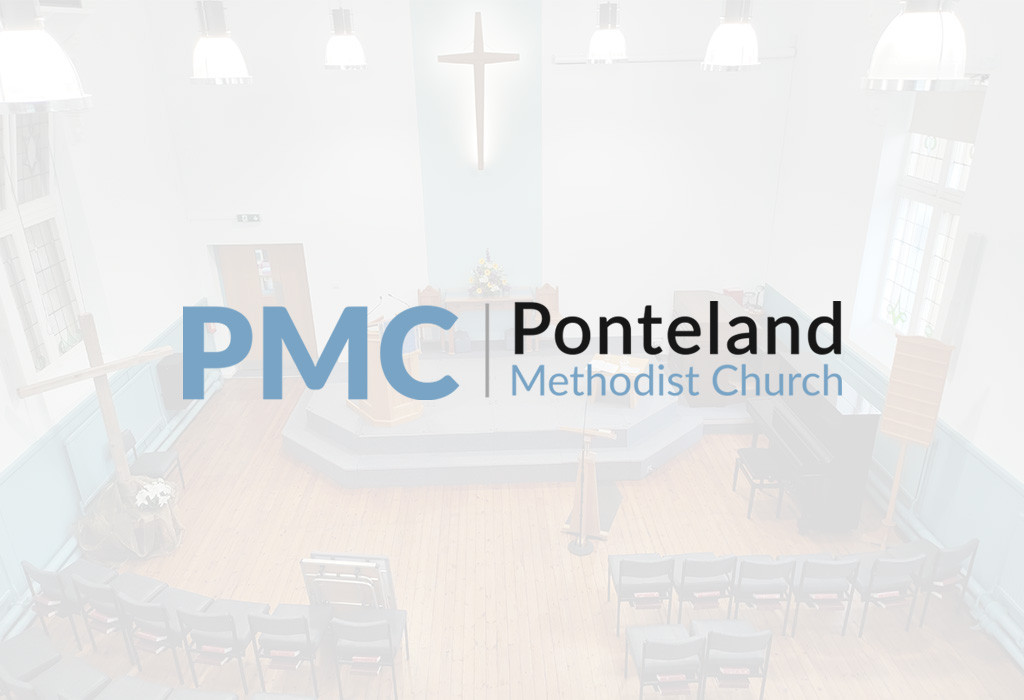 Ponteland Methodist Church banner