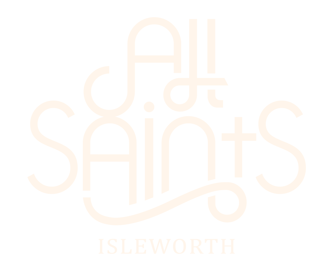 THE PAROCHIAL CHURCH COUNCIL OF THE ECCLESIASTICAL PARISH OF ALL SAINTS', ISLEWORTH banner