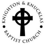 Knighton and Knucklas Baptist Church banner