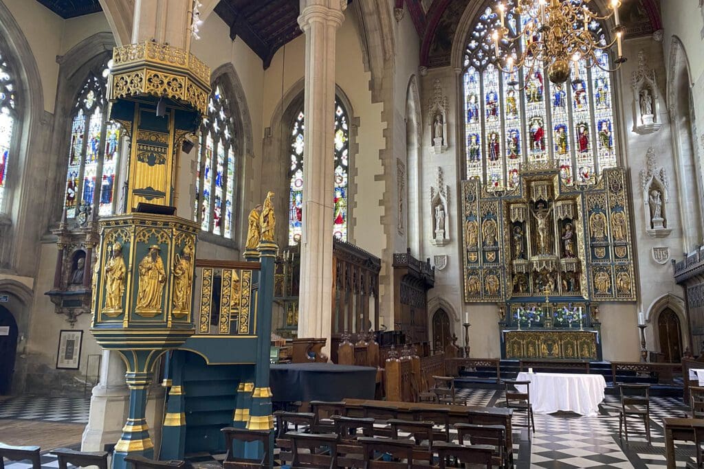 The Parochial Church Council Of The Ecclesiastical Parish Of Holy Trinity With All Saints, South Kensington banner
