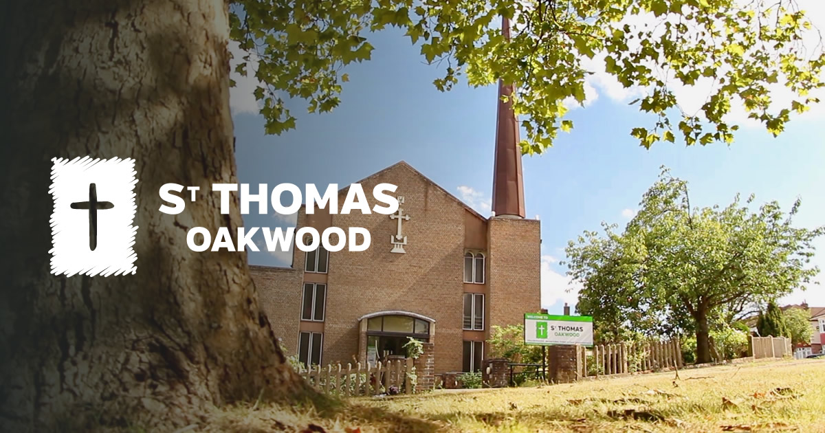 The Parochial Church Council Of The Ecclesiastical Parish Of St Thomas, Oakwood banner