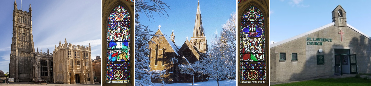The Parochial Church Council Of The Ecclesiastical Parish Of Cirencester With Watermoor And St.lawrence banner