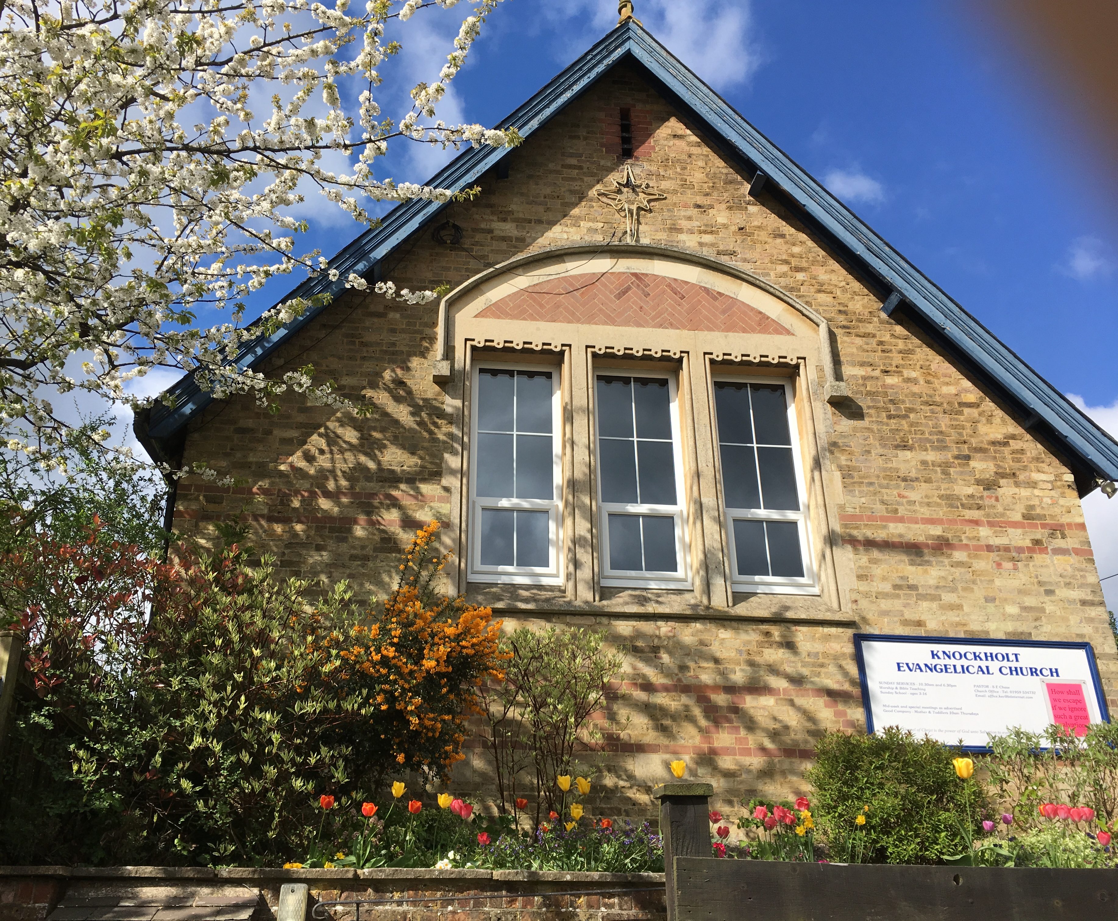 Knockholt Evangelical Church banner