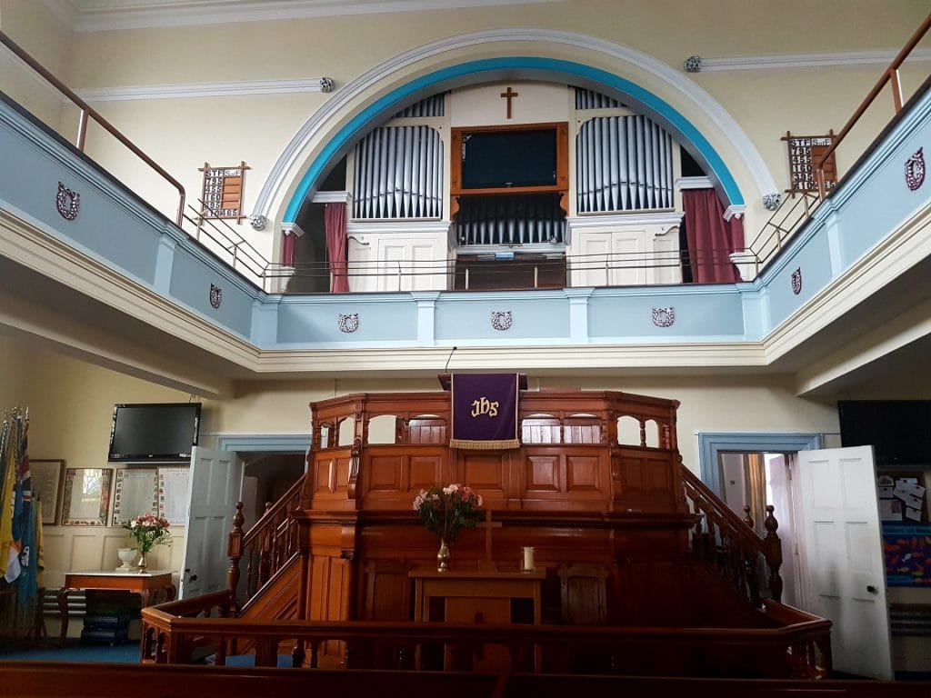 Sutton-on-hull Methodist Church banner