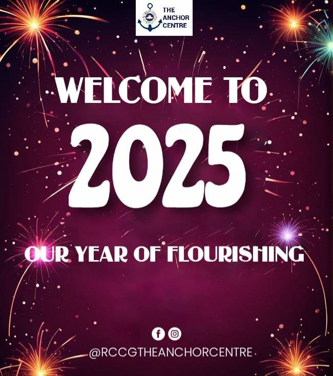 Rccg, The Anchor Centre banner