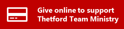 Thetford Parochial Church Council banner