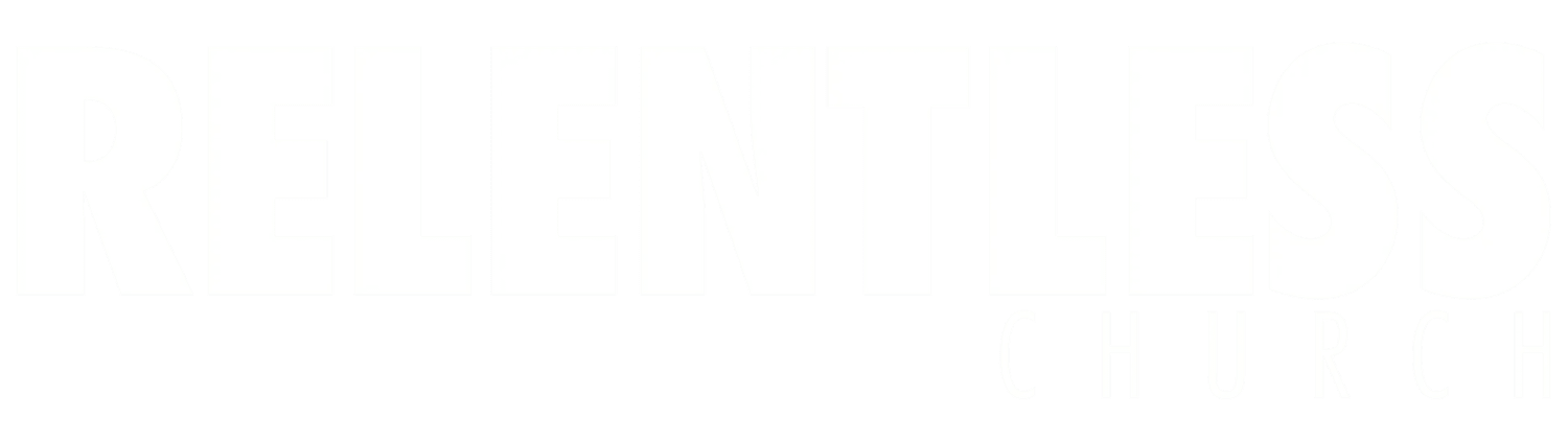 Relentless Church, Warrington banner