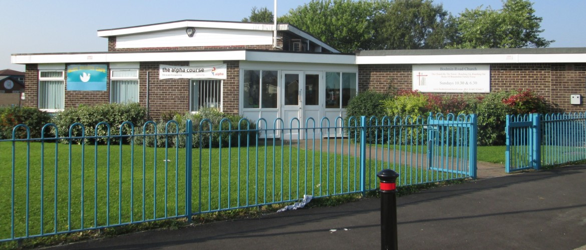 Bodmin Road Church banner