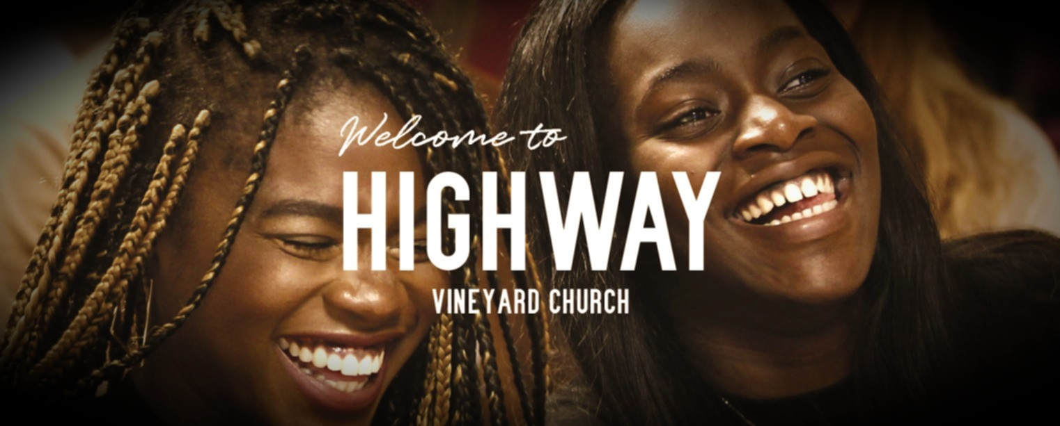 Highway Vineyard Church banner