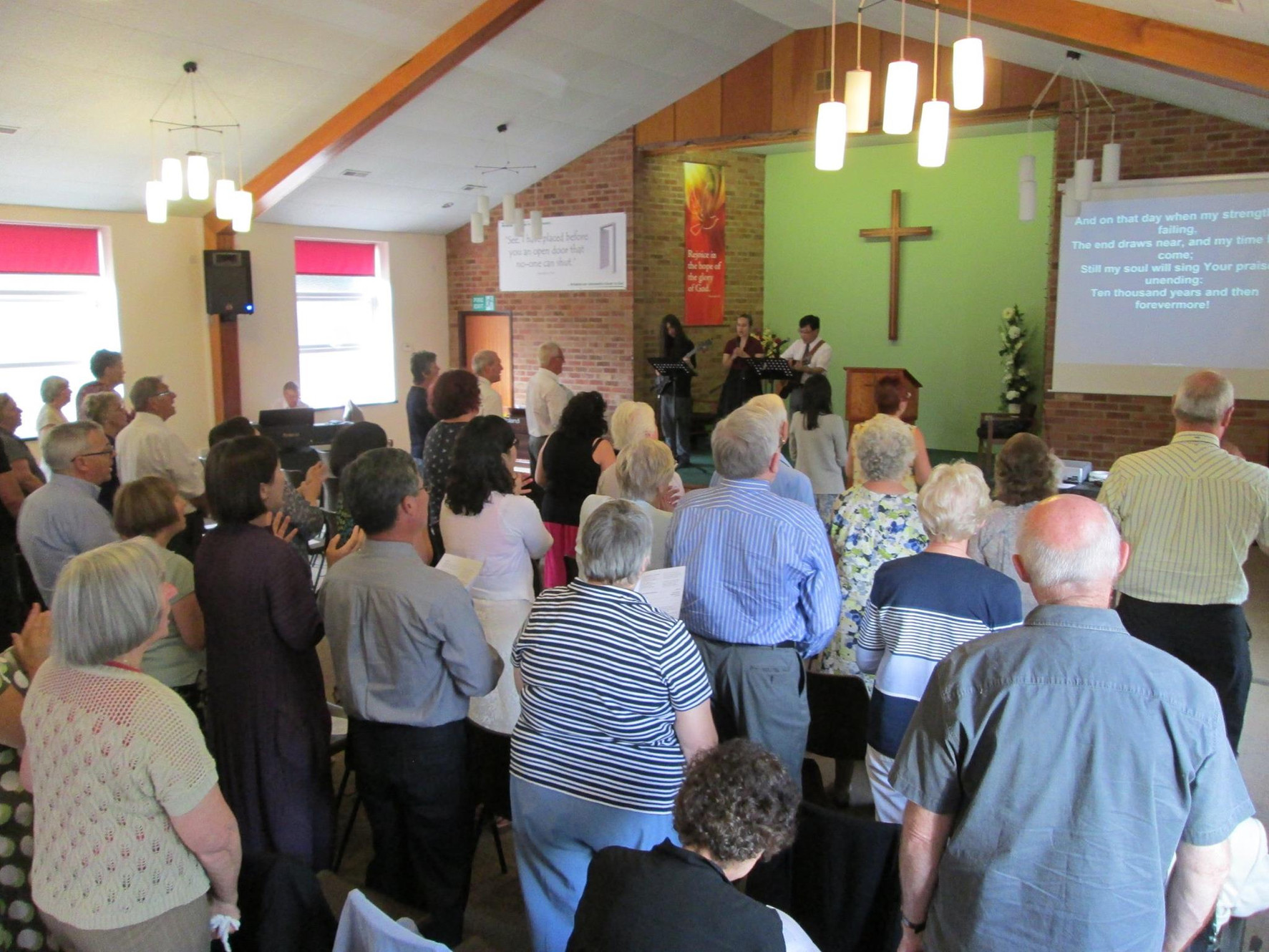 Shirley Community Church banner