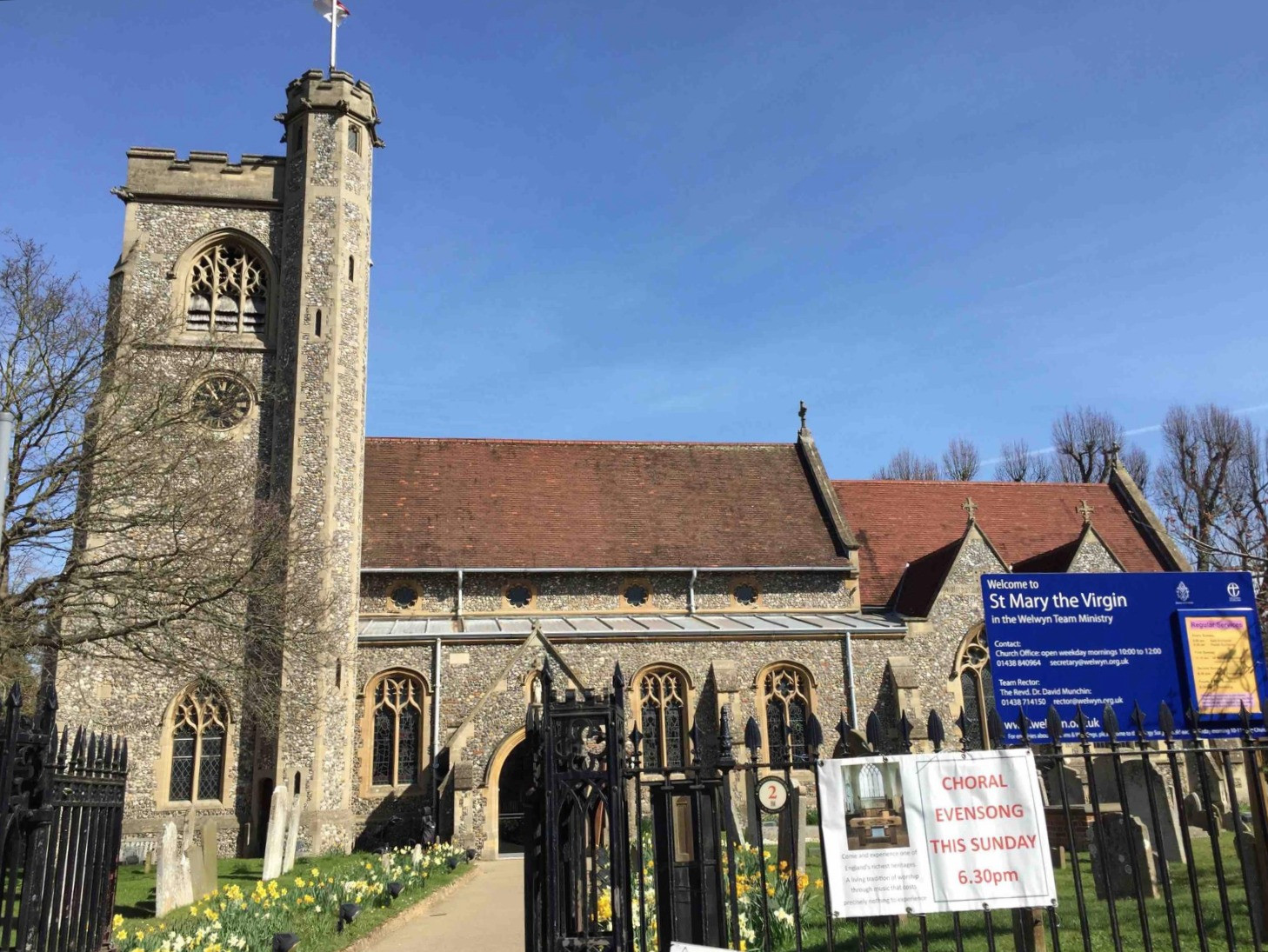 The Parochial Church Council Of The Ecclesiastical Parish Of Welwyn And Woolmer Green banner