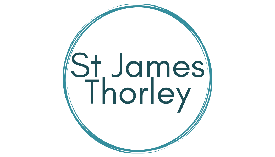 The Parochial Church Council Of The Ecclesiastical Parish Of St James The Great Thorley banner