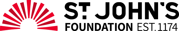 ST. JOHN'S FOUNDATION EST. 1174 logo