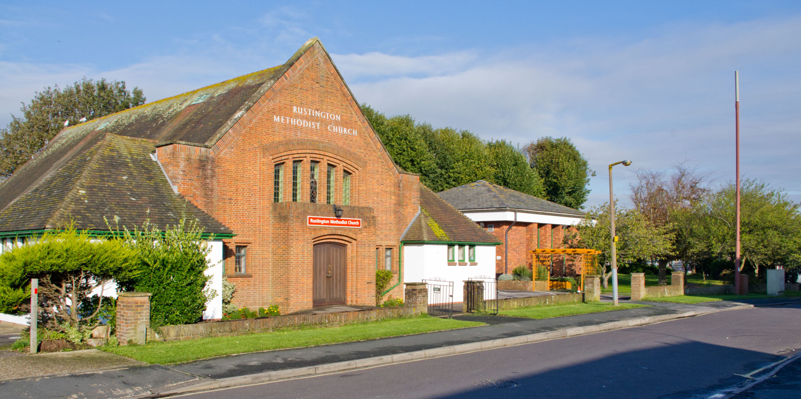 Rustington Methodist Church banner