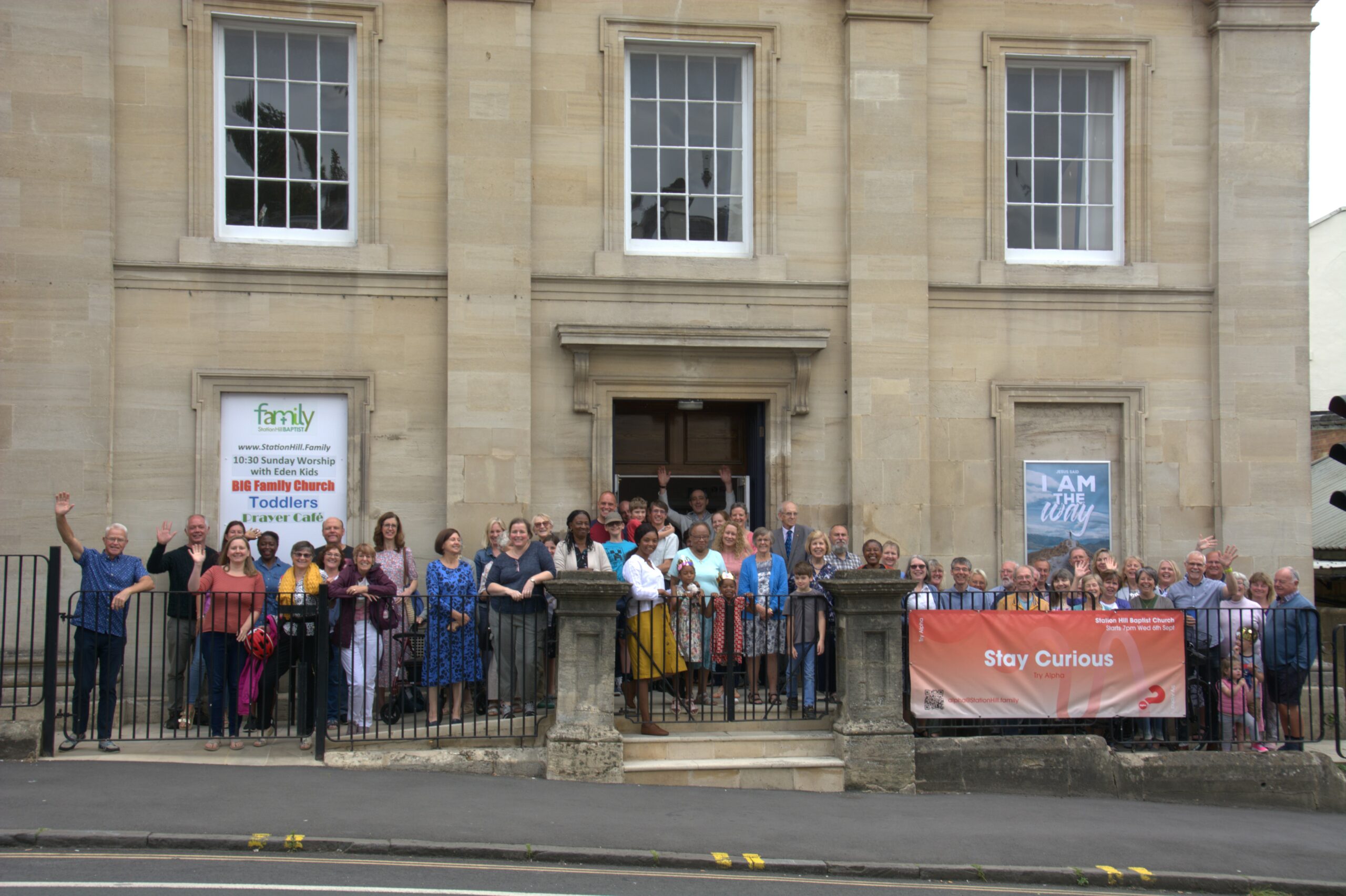 Station Hill Baptist Church banner