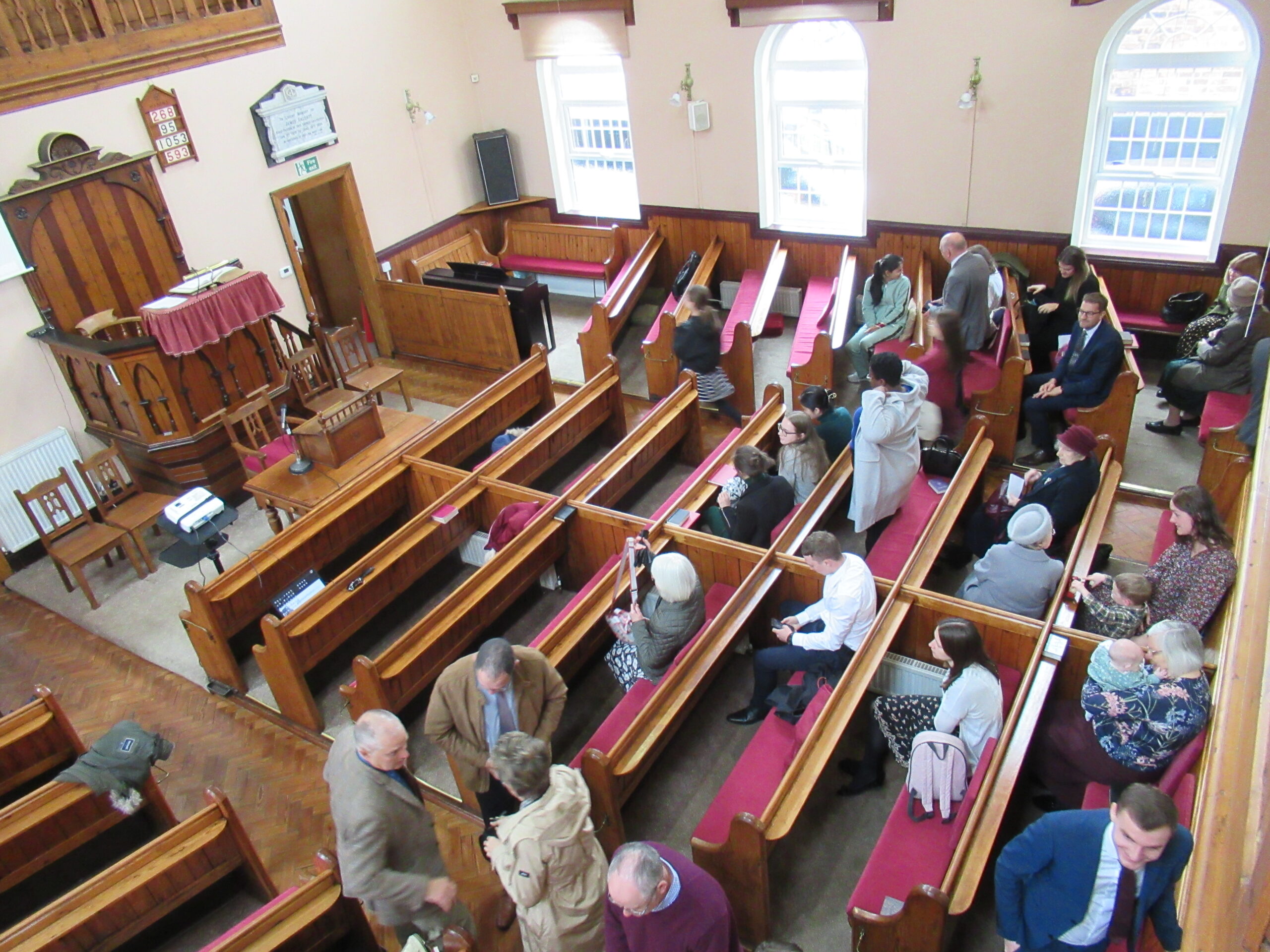 Ebenezer Baptist Chapel banner
