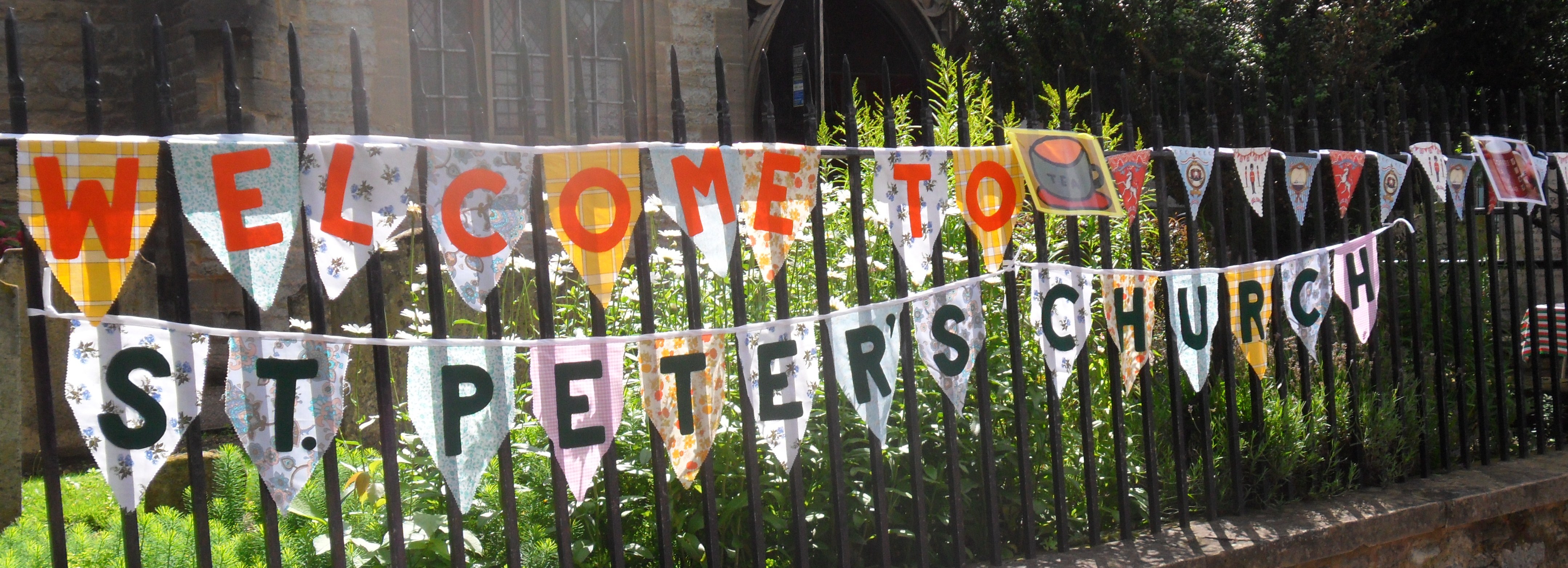 The Parochial Church Council Of The Ecclesiastical Parish Of St Peter De Merton With St Cuthbert banner