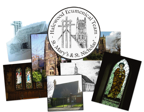 The Halewood Local Ecumenical Partnership banner