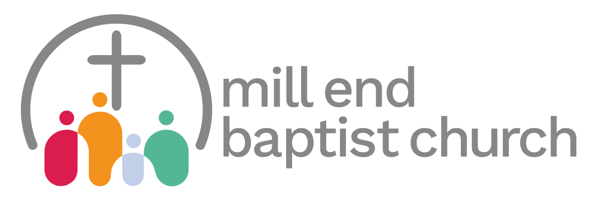 Mill End Baptist Church banner