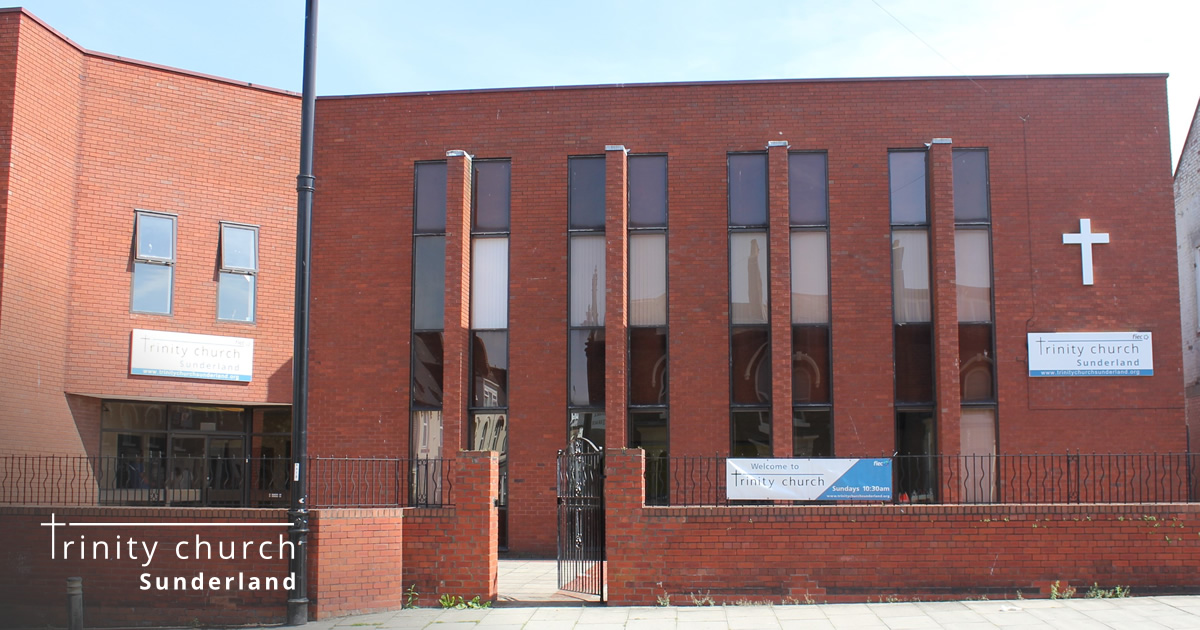 Trinity Church Sunderland banner