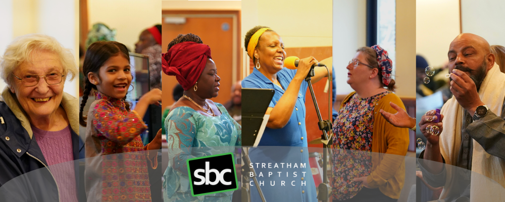 Streatham Baptist Church banner