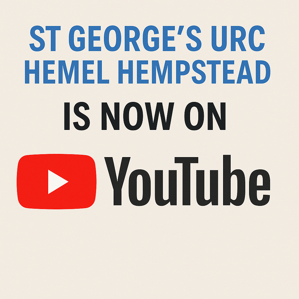St Georges United Reformed Church Hemel Hempstead banner