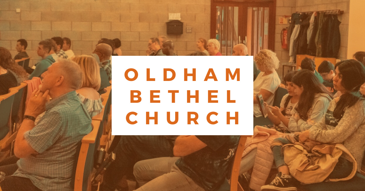 Oldham Bethel Church banner
