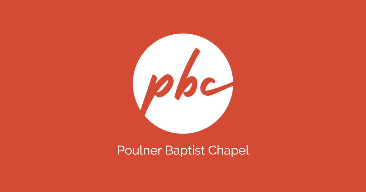 Poulner Baptist Chapel banner