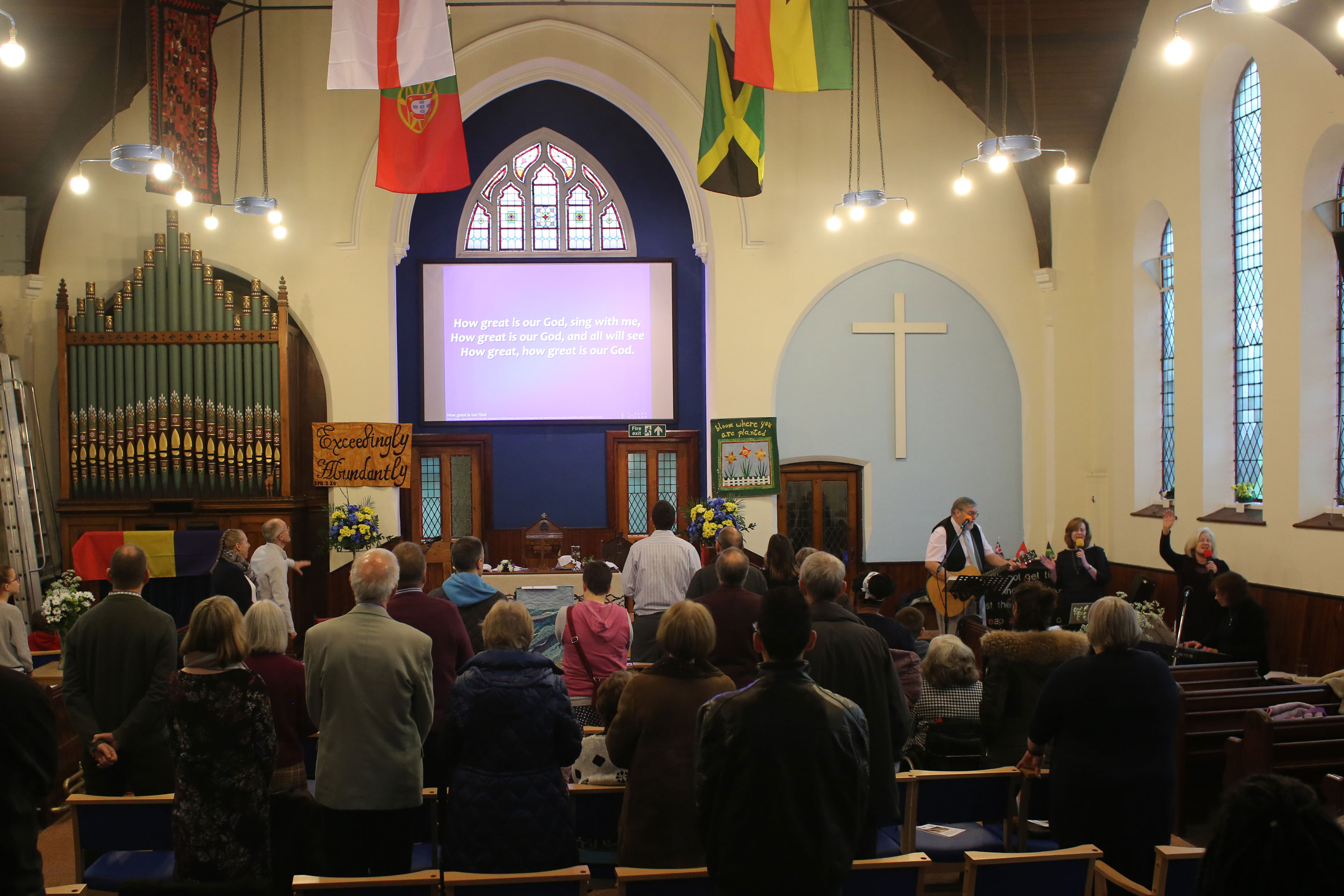 Open Door Baptist Church banner