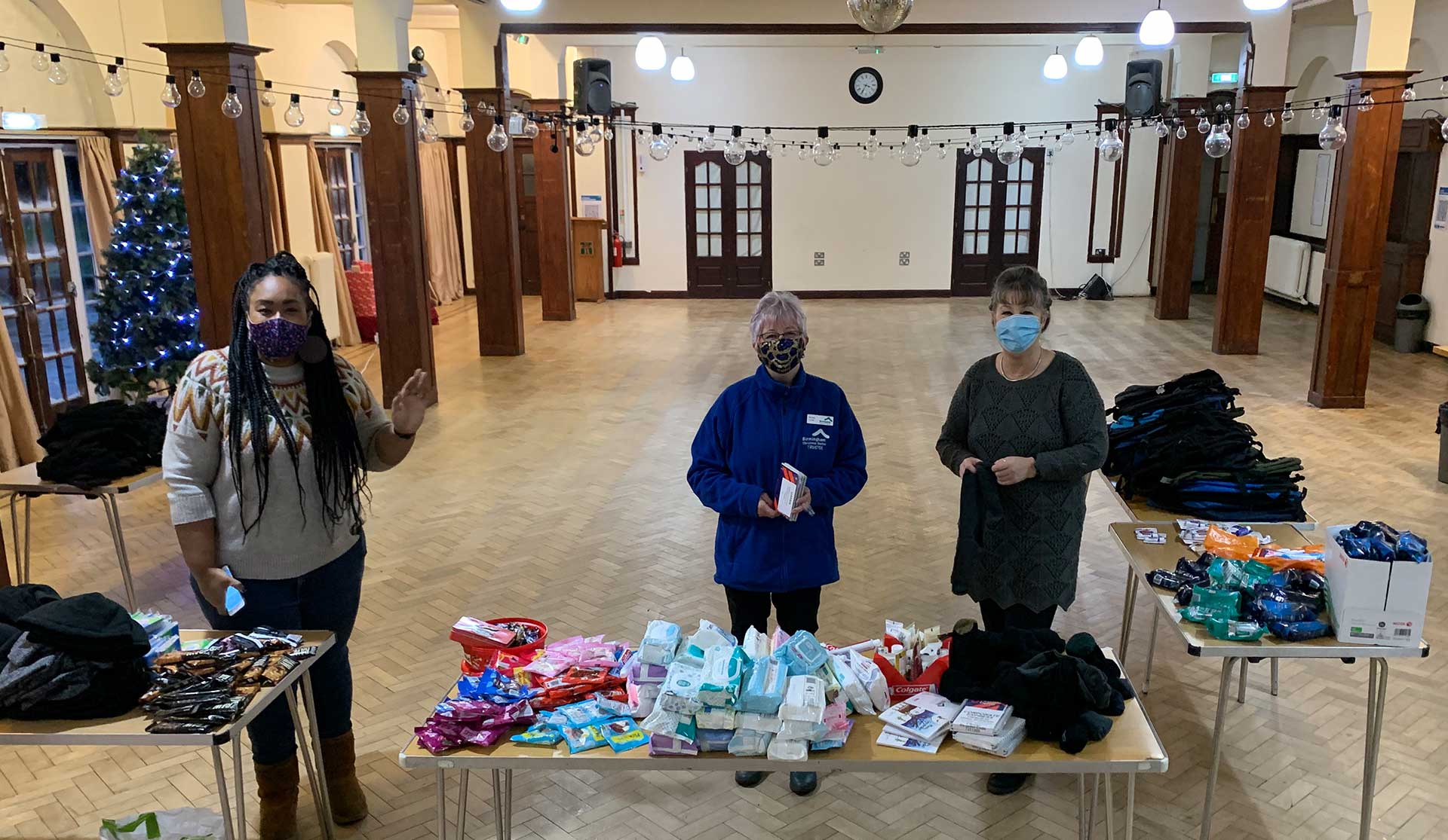 Birmingham Christmas Shelter banner