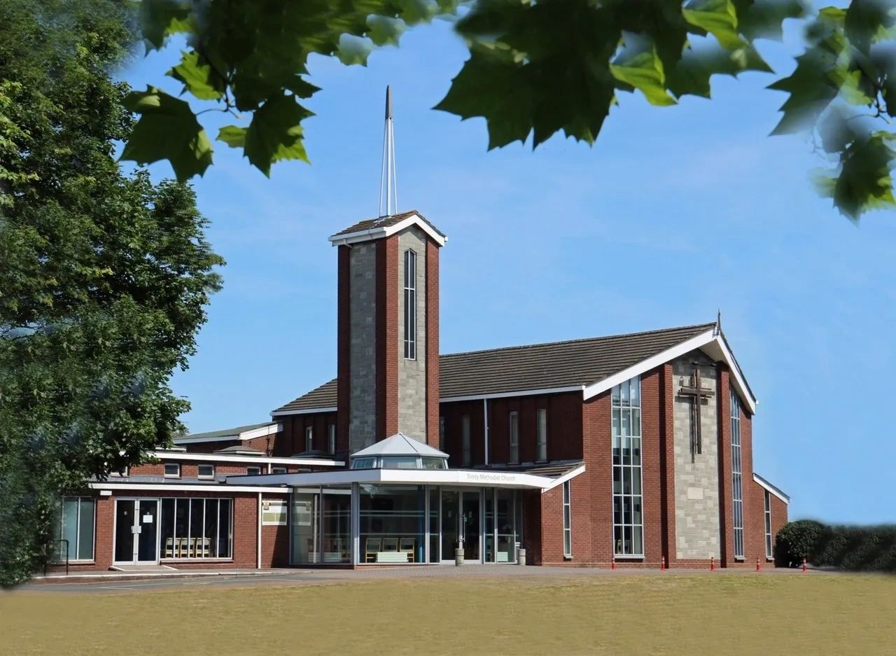 Kidderminster Trinity Methodist Church banner