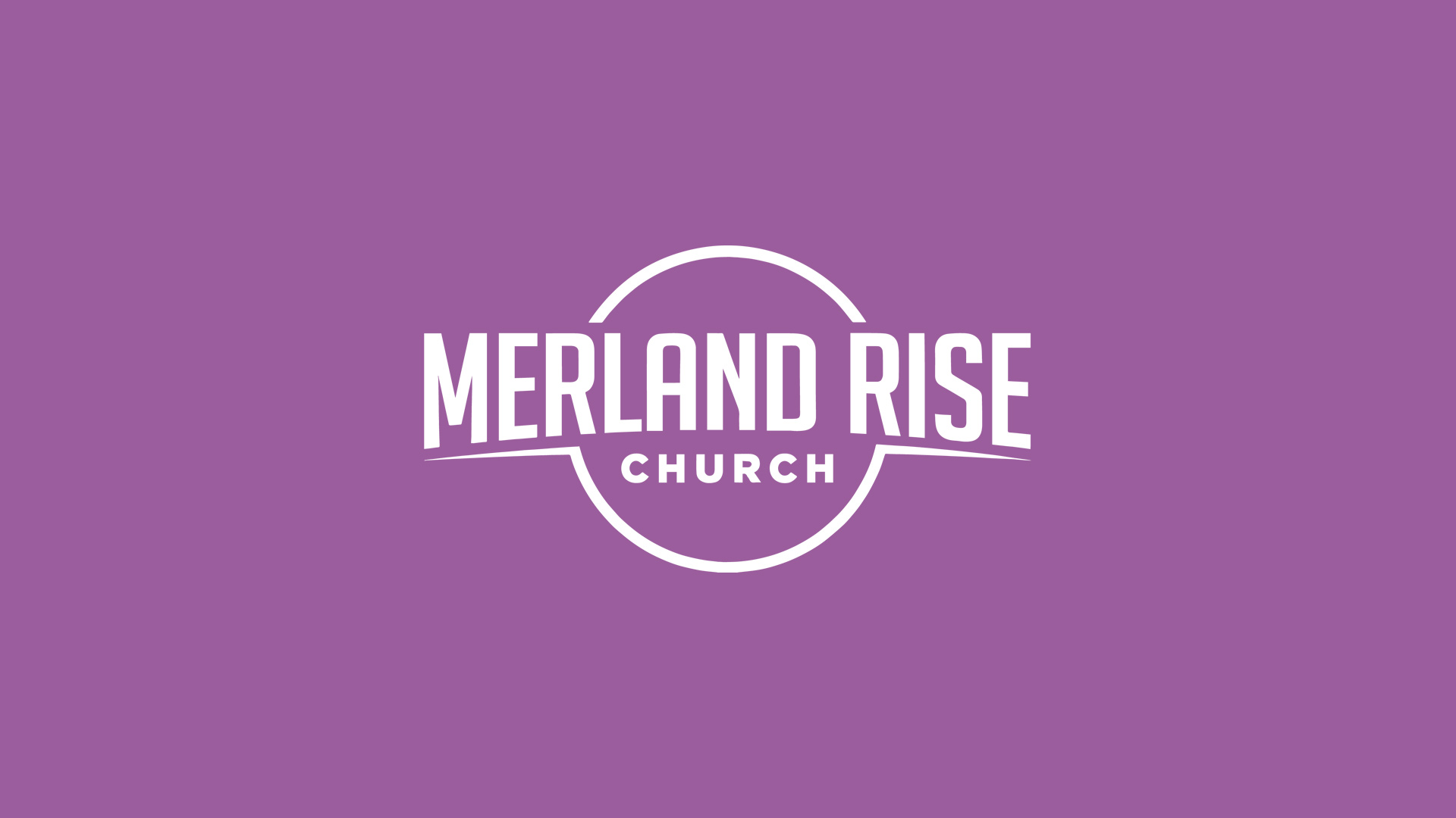 Merland Rise Church banner