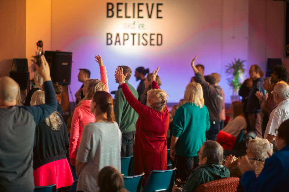 Hillfields Park Baptist Church banner