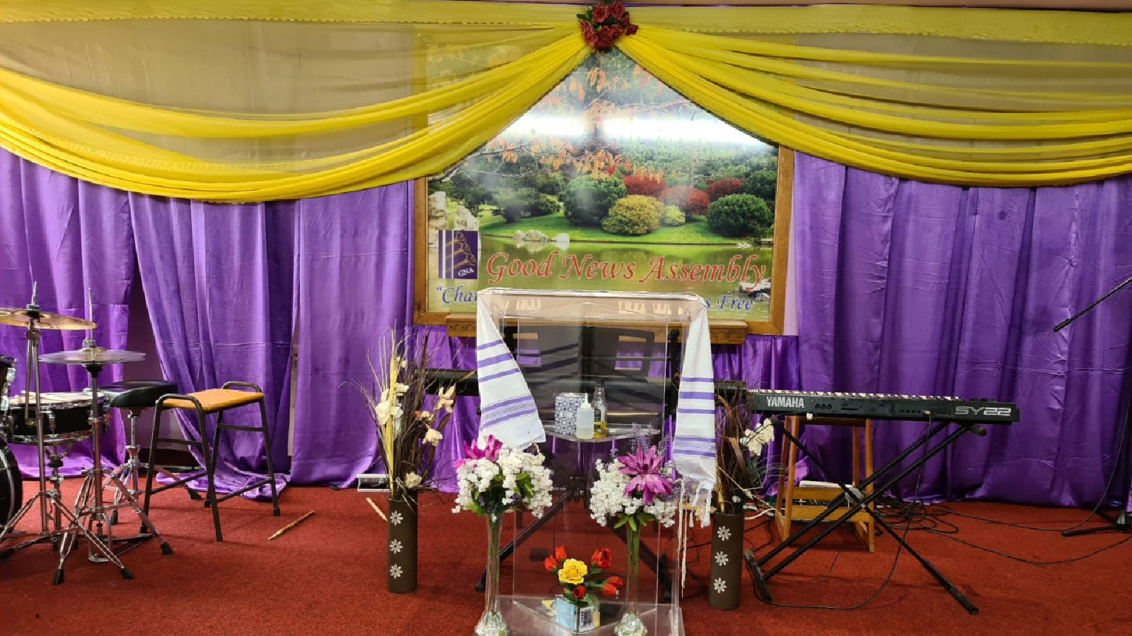 Good News Assembly banner