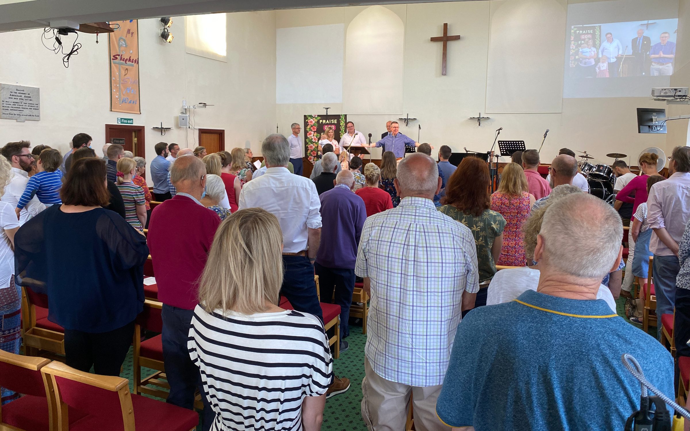 Corsham Baptist Church banner