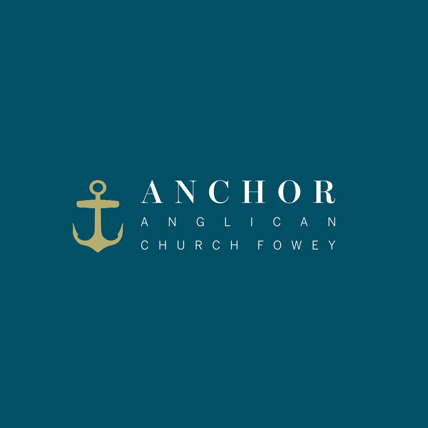 Anchor Anglican Church Fowey banner