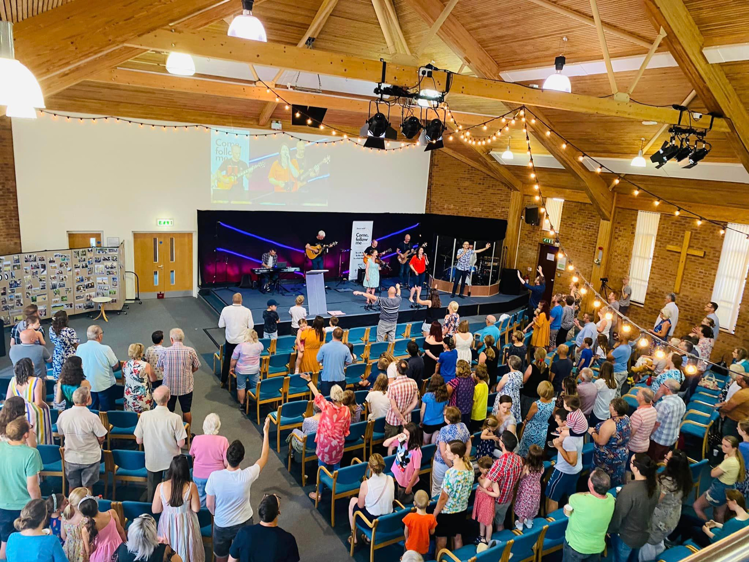Testwood Baptist Church banner
