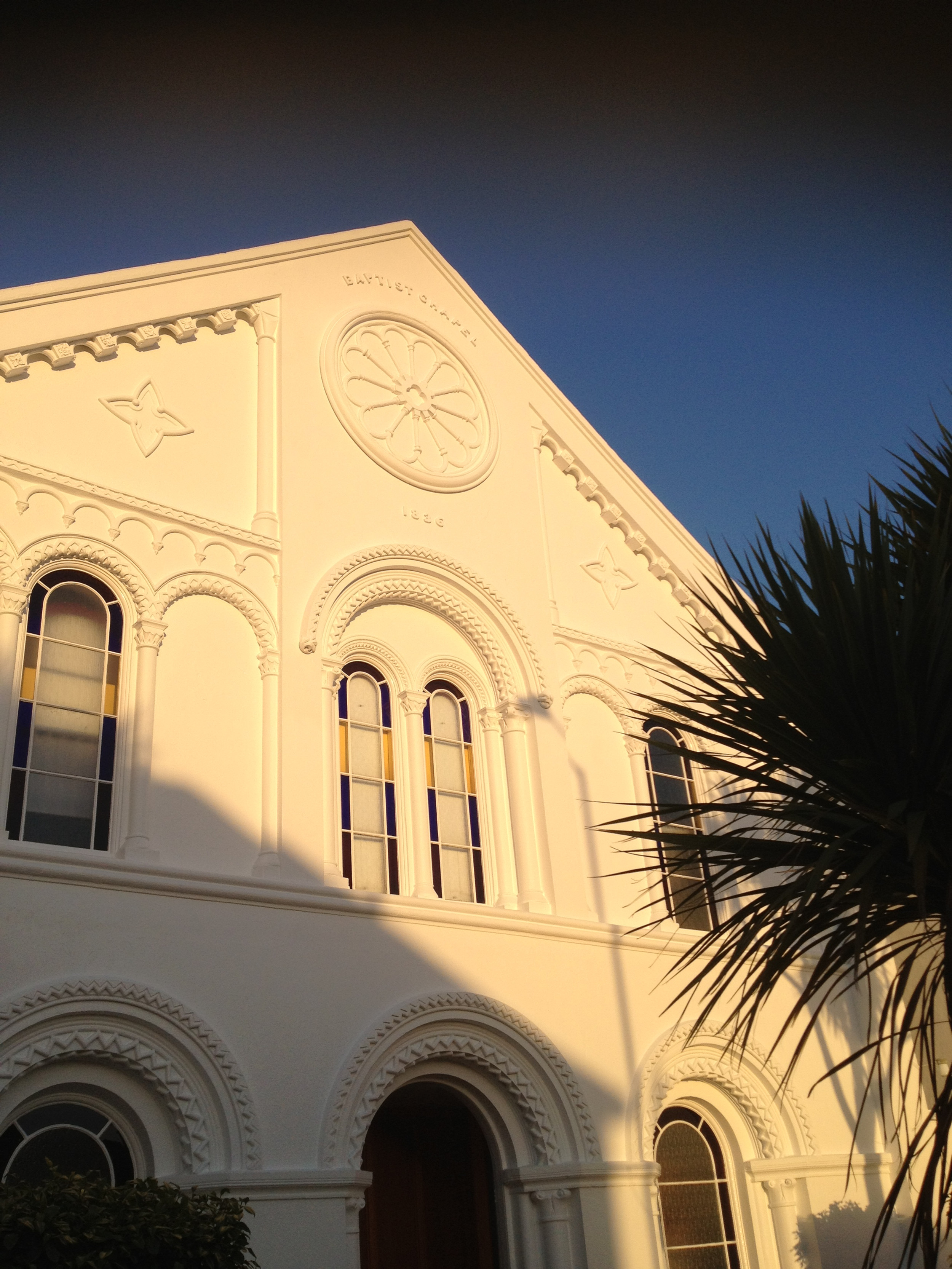 Penzance Baptist Church banner