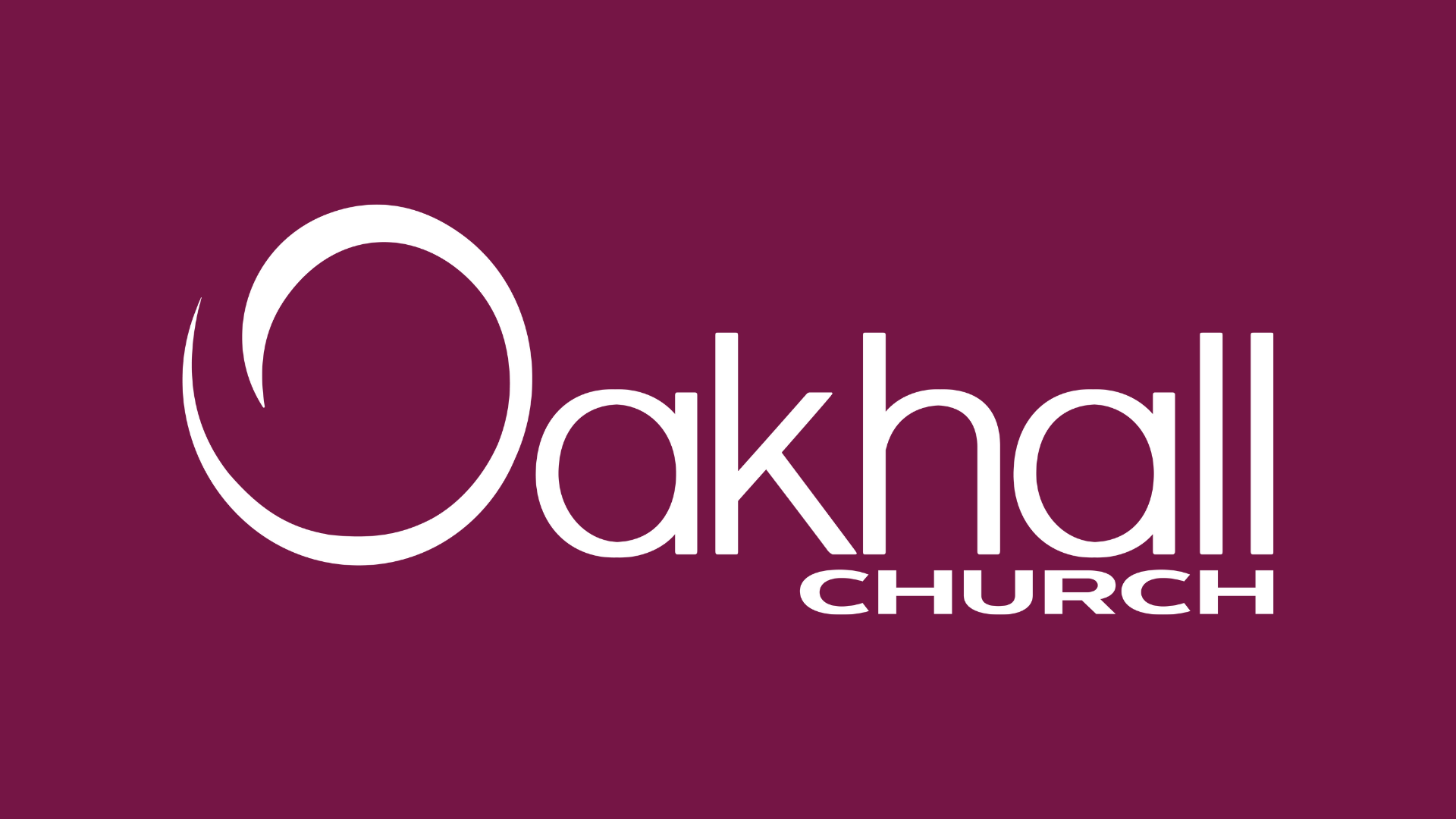 Oakhall Church, Caterham banner